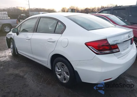 2015 Honda Civic Lx z USA, uszkodzony, nr VIN 19XFB2F55FE267329